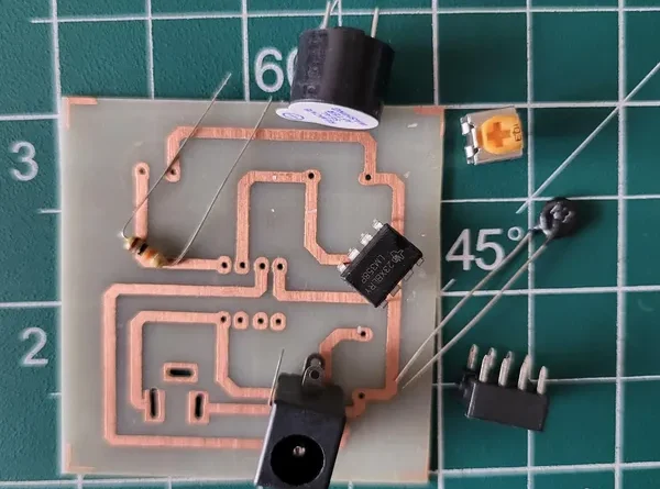 LM358 FIre alarm