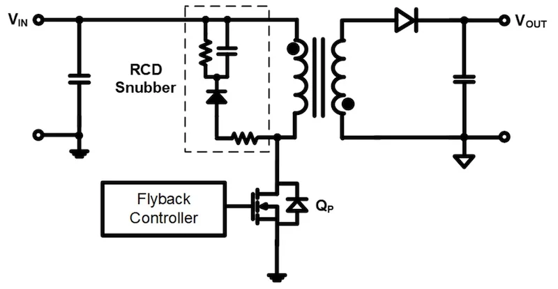 Figure 1. Conventional flyback circuit