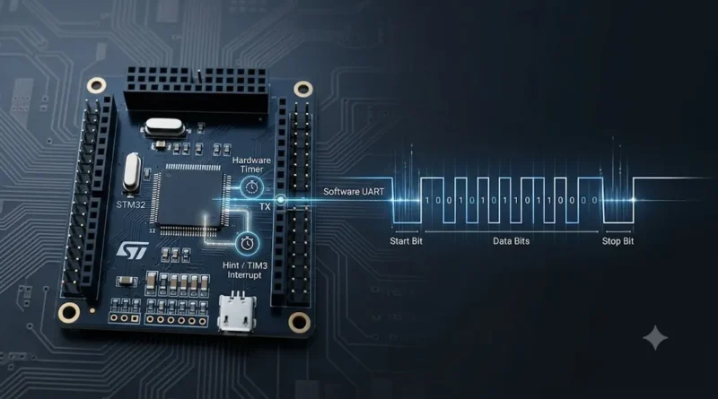 เจาะลึกการจำลอง UART ด้วย STM32 ตอนที่ 2: การส่งข้อมูล