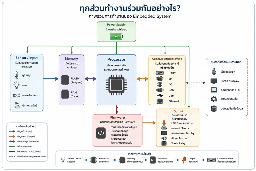 มอง Embedded System เป็นภาพรวม