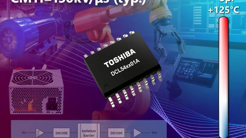 Toshiba adds to digital isolators