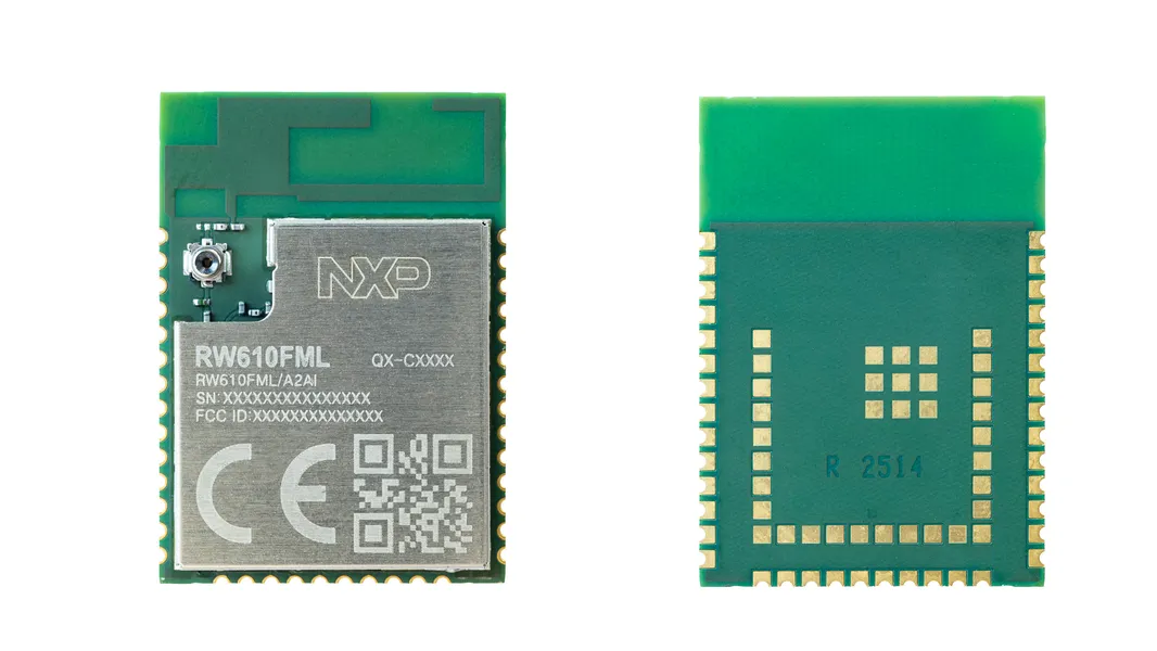 NXP RW610FML front and back side
