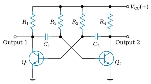 Astable multivibrator