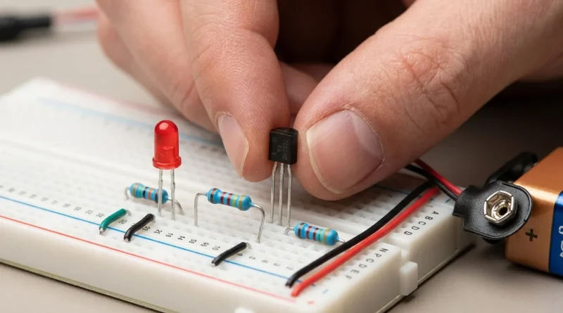 Solid-State Switching EP.01 - BJT Transistor เป็นสวิตช์อิเล็กทรอนิกส์ไร้เสียง