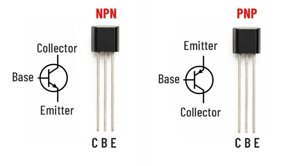 Transistor-PNP-NPN-Transistor-Pin